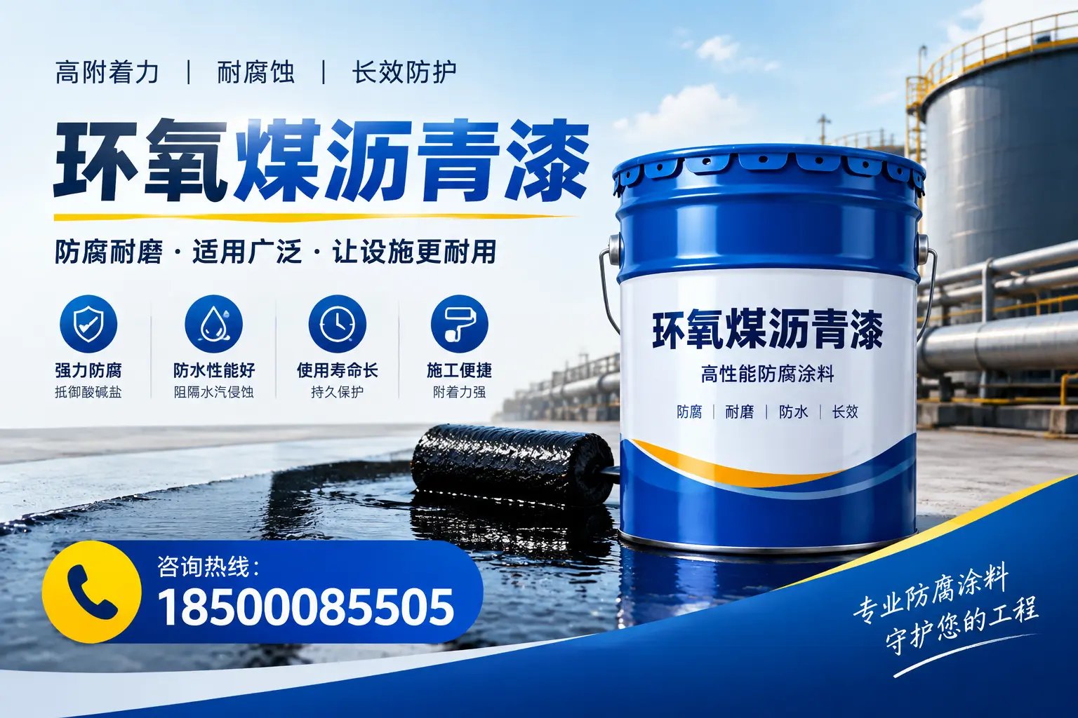 环氧煤沥青漆与其他涂料的对比分析，助力襄阳企业决策